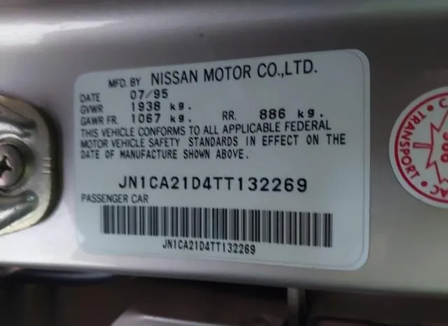 JN1CA21D4TT132269 1996 1996 Nissan Maxima- Gle/Gxe/Se 9