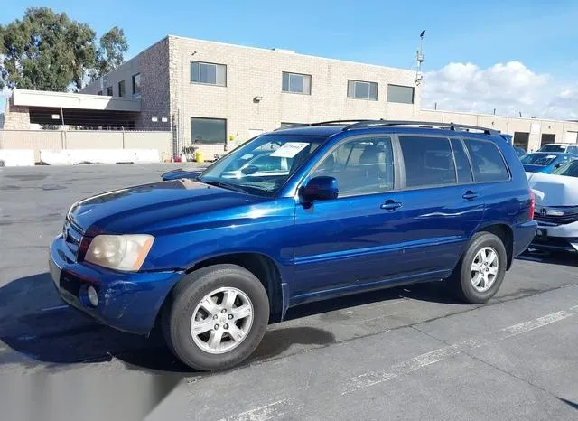 JTEGF21A610023568 2001 2001 Toyota Highlander- V6 2