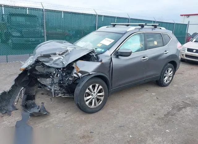 KNMAT2MVXGP616125 2016 2016 Nissan Rogue- SV 2