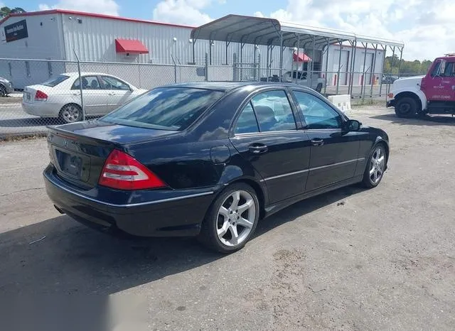 WDBRF52H77A927022 2007 2007 Mercedes-Benz C-Class- C230 Sport 4