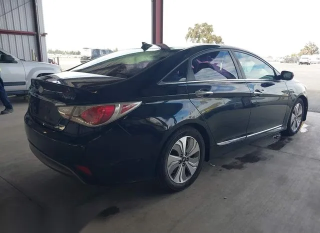 KMHEC4A49DA080139 2013 2013 Hyundai Sonata- Hybrid Limited 4