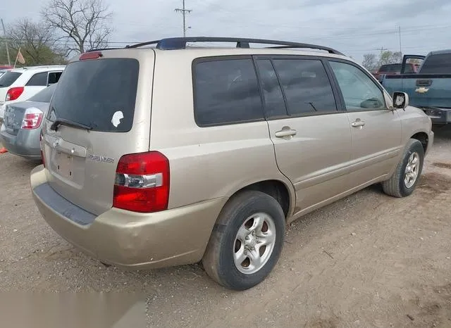 JTEGD21A740101950 2004 2004 Toyota Highlander 4