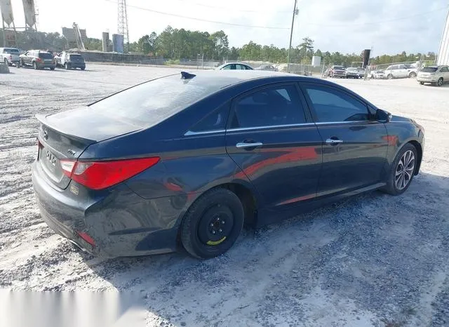 5NPEC4AB8EH919369 2014 2014 Hyundai Sonata- Se 2-0T 4