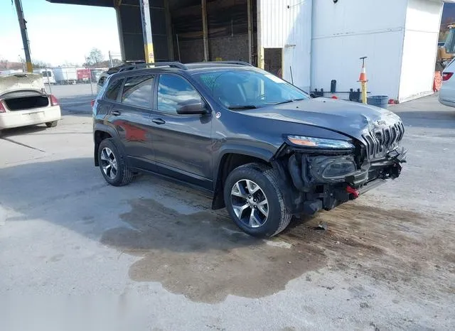 1C4PJMBS1GW167671 2016 2016 Jeep Cherokee- Trailhawk 1