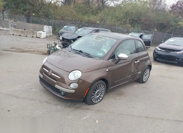 3C3CFFCR5FT615720 2015 2015 Fiat 500- Lounge 2