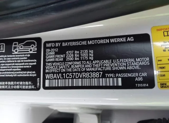 WBAVL1C57DVR83887 2013 2013 BMW X1- Xdrive28I 9