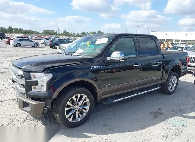 1FTEW1CG5GFC71677 2016 2016 Ford F-150- Lariat 2