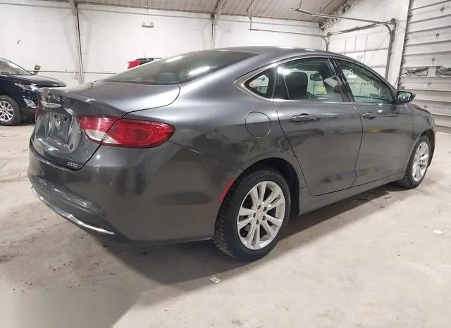 1C3CCCAB1FN582289 2015 2015 Chrysler 200- Limited 4