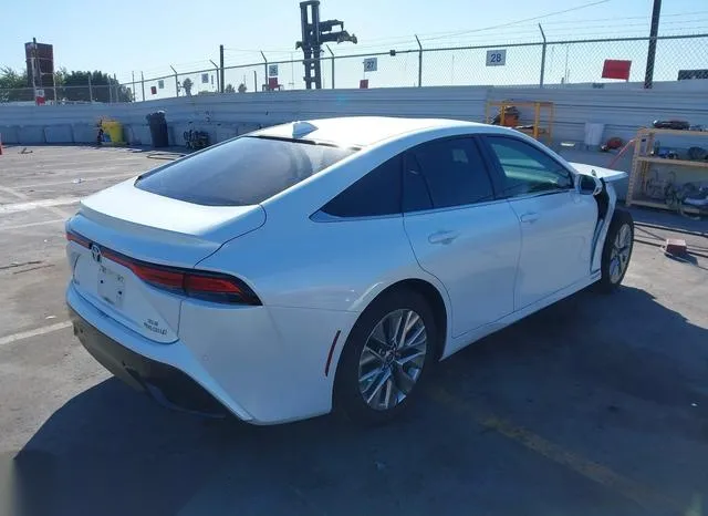 JTDAAAAA7MA003248 2021 2021 Toyota Mirai- Xle 4