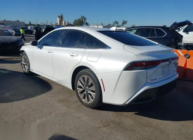 JTDAAAAA4NA007520 2022 2022 Toyota Mirai- Xle 3