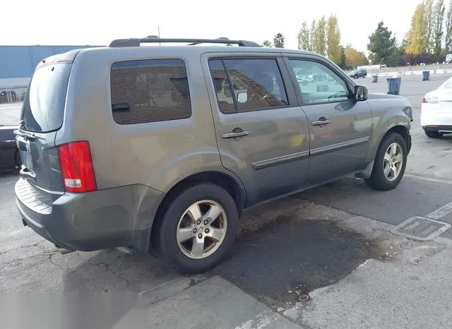 5FNYF48699B031926 2009 2009 Honda Pilot- Ex-L 4