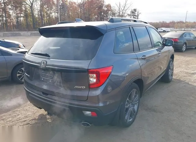 5FNYF8H57LB009347 2020 2020 Honda Passport- Awd Ex-L 4