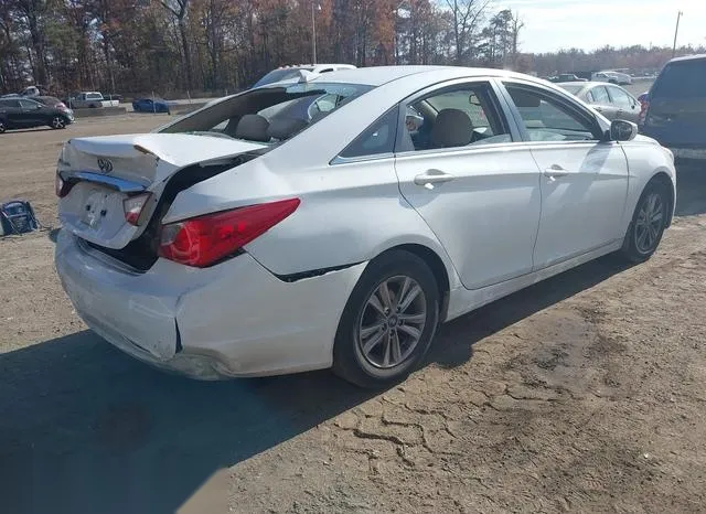 5NPEB4AC3CH467341 2012 2012 Hyundai Sonata- Gls 4