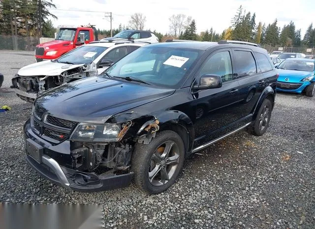 3C4PDDGG8GT108716 2016 2016 Dodge Journey- Crossroad Plus 2