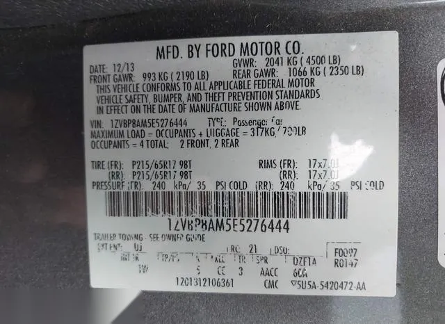 1ZVBP8AM5E5276444 2014 2014 Ford Mustang- V6 9