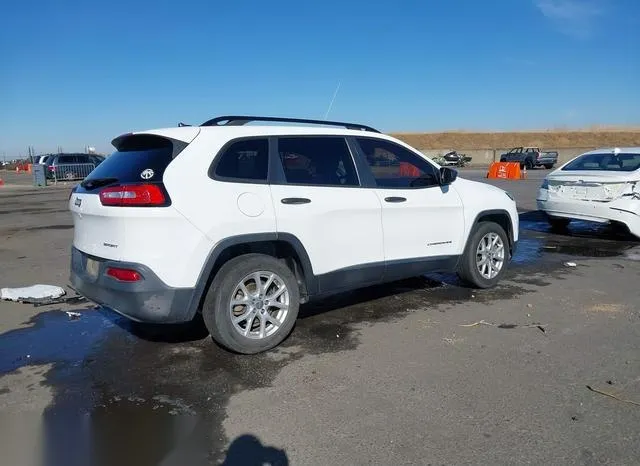 1C4PJLABXGW243884 2016 2016 Jeep Cherokee- Sport 4