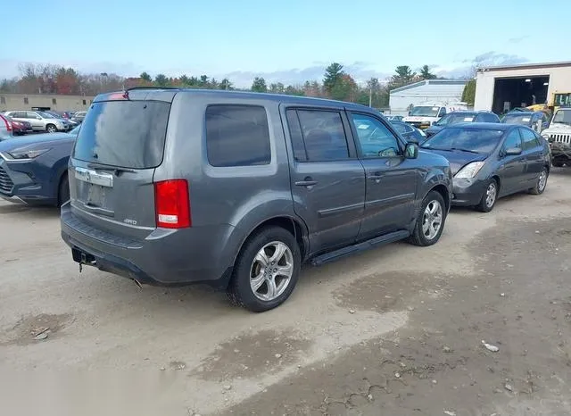 5FNYF4H51CB022653 2012 2012 Honda Pilot- Ex-L 4