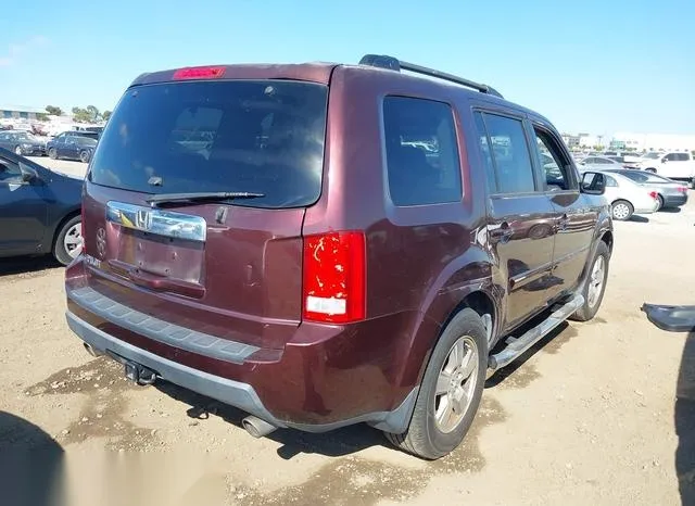 5FNYF3H55BB047631 2011 2011 Honda Pilot- Ex-L 4