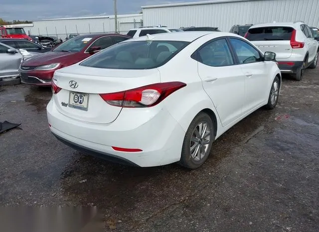 5NPDH4AE9EH490136 2014 2014 Hyundai Elantra- SE 4