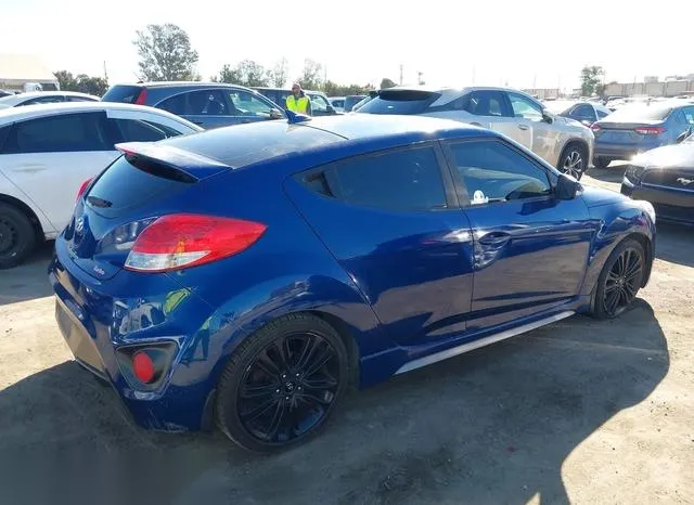 KMHTC6AE3GU291187 2016 2016 Hyundai Veloster- Turbo 4