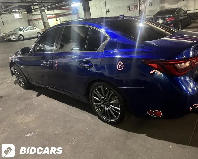 JN1FV7AR9KM800215 2019 2019 Infiniti Q50- 3-0T Red Sport 400 3