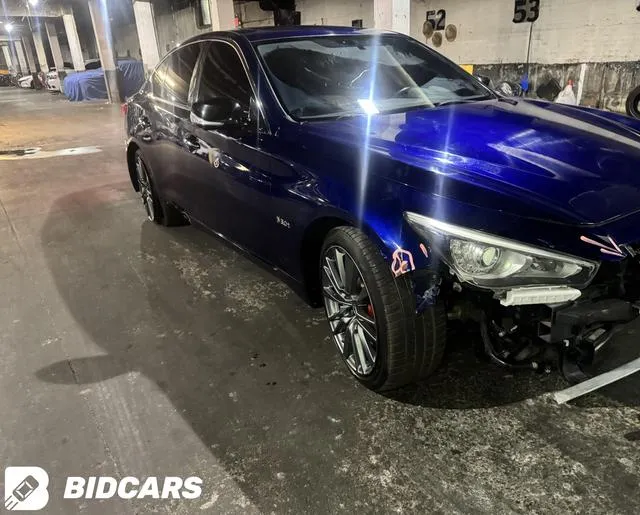 JN1FV7AR9KM800215 2019 2019 Infiniti Q50- 3-0T Red Sport 400 6