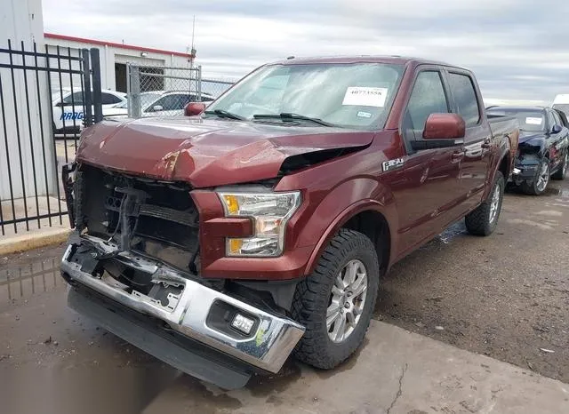 1FTEW1EFXGKE12786 2016 2016 Ford F-150- Lariat 2