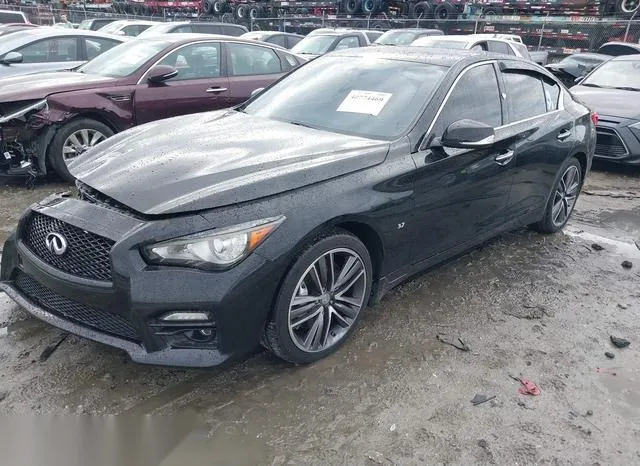 JN1BV7AR8EM703283 2014 2014 Infiniti Q50- Sport 2