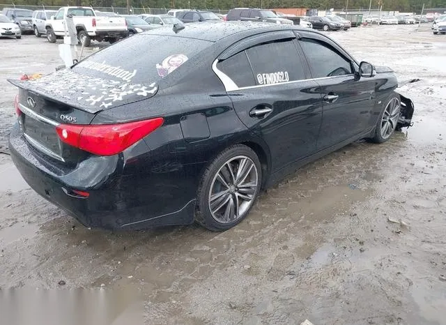 JN1BV7AR8EM703283 2014 2014 Infiniti Q50- Sport 4