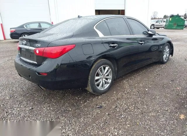 JN1BV7AR0EM690268 2014 2014 Infiniti Q50- Premium 4