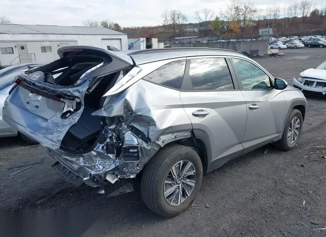 KM8JBCD1XRU215681 2024 2024 Hyundai Tucson- Hybrid Blue 4