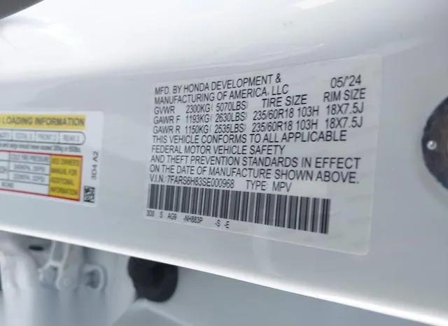 7FARS6H83SE000968 2025 2025 Honda CR-V- Hybrid Sport-L 9