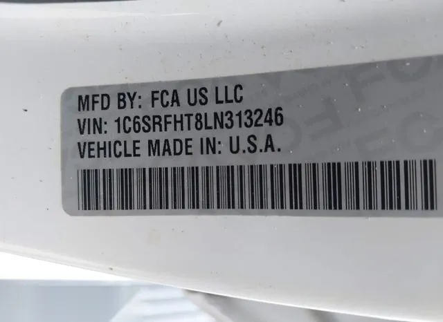 1C6SRFHT8LN313246 2020 2020 RAM 1500- Limited  4X4 5-7 Box 9