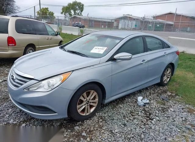 5NPEB4AC6EH933086 2014 2014 Hyundai Sonata- Gls 2