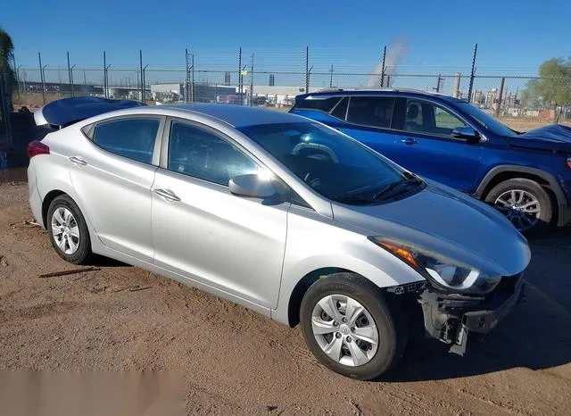 5NPDH4AE4GH766418 2016 2016 Hyundai Elantra- SE 1