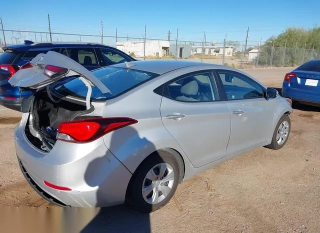 5NPDH4AE4GH766418 2016 2016 Hyundai Elantra- SE 4