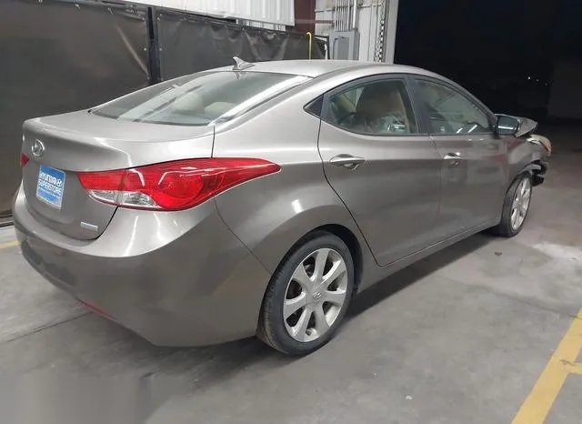 5NPDH4AE3CH126145 2012 2012 Hyundai Elantra- Limited 4