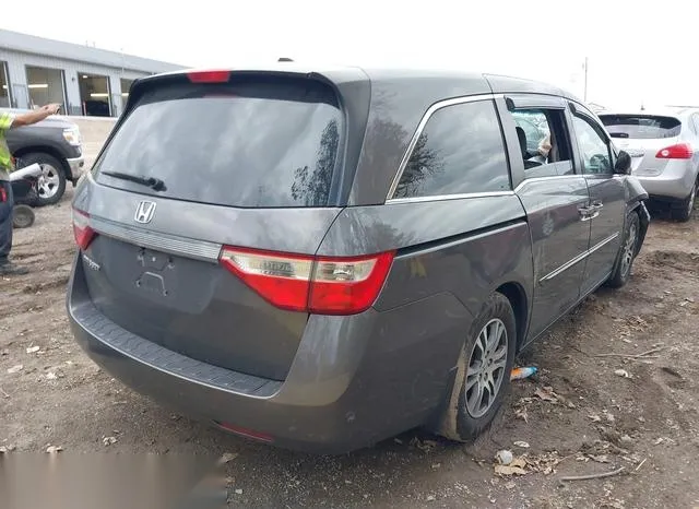 5FNRL5H64DB014219 2013 2013 Honda Odyssey- Ex-L 4