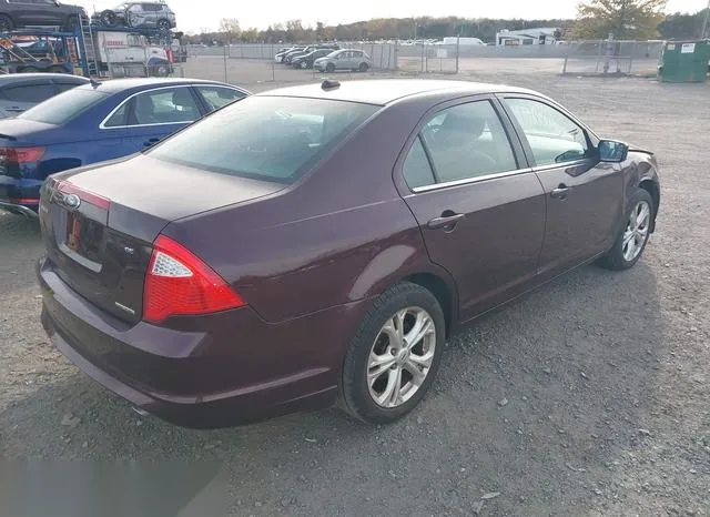 3FAHP0HG2CR417968 2012 2012 Ford Fusion- SE 4