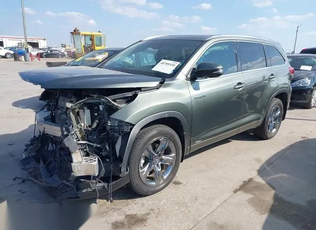 5TDDGRFH3KS059610 2019 2019 Toyota Highlander- Hybrid Limit 2