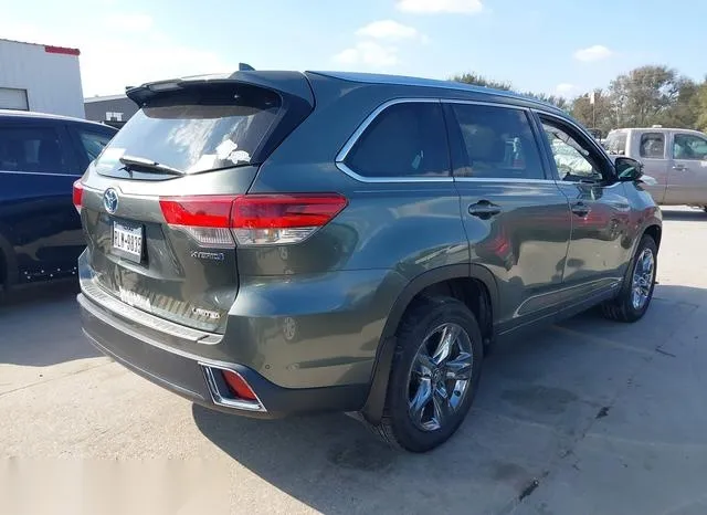 5TDDGRFH3KS059610 2019 2019 Toyota Highlander- Hybrid Limit 4