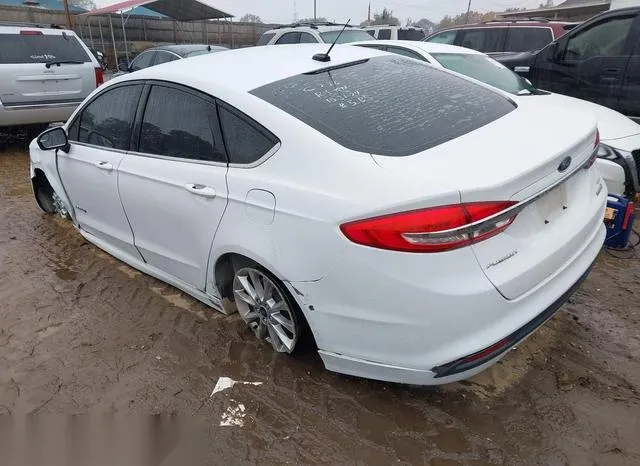 3FA6P0LU2HR285399 2017 2017 Ford Fusion- Hybrid SE 3