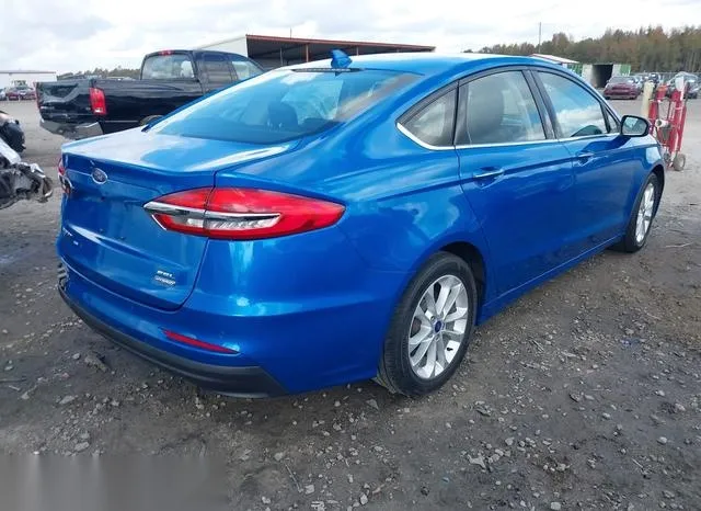 3FA6P0MU8LR129746 2020 2020 Ford Fusion- Hybrid Sel 4