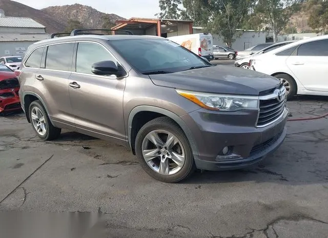 5TDDKRFH3FS132589 2015 2015 Toyota Highlander- Limited V6 1