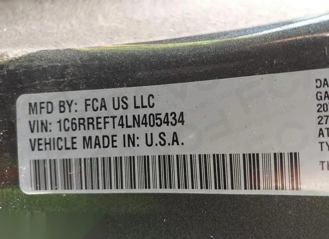 1C6RREFT4LN405434 2020 2020 RAM 1500- Lone Star  4X2 5-7 Box 9