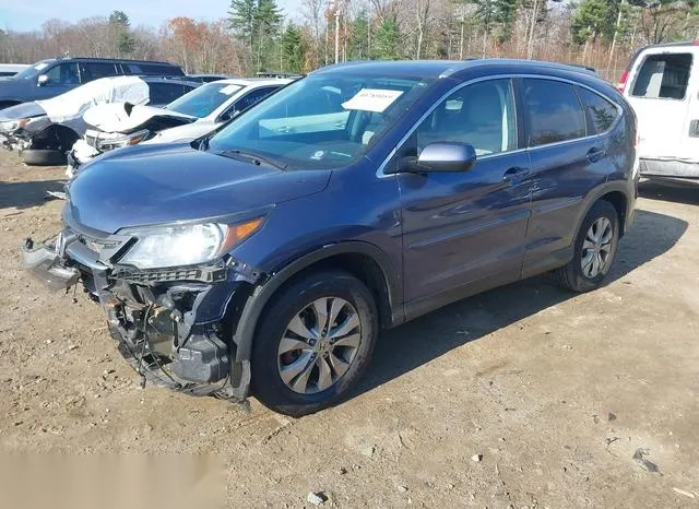 2HKRM4H78DH641507 2013 2013 Honda CR-V- Ex-L 2