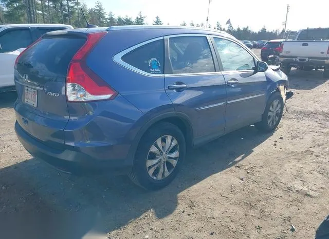 2HKRM4H78DH641507 2013 2013 Honda CR-V- Ex-L 4