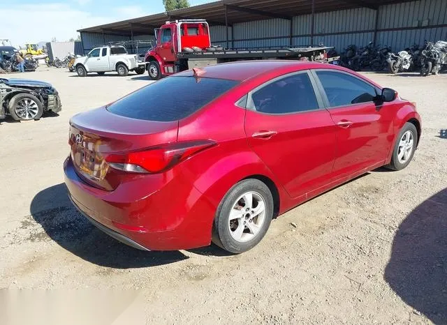 5NPDH4AE6FH563528 2015 2015 Hyundai Elantra- SE 4