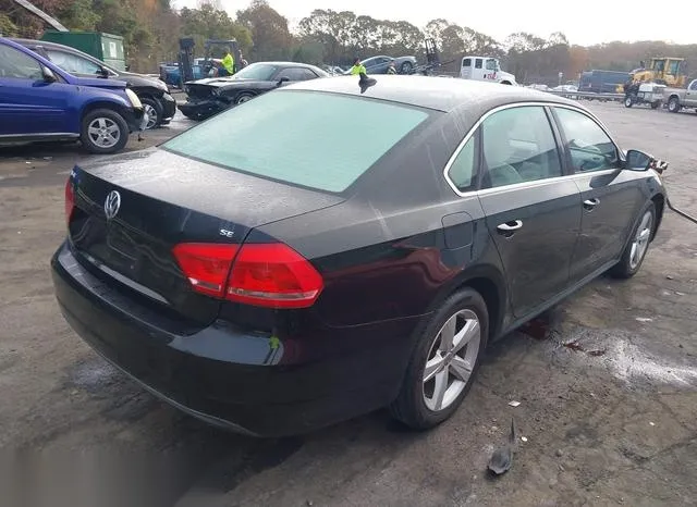 1VWBH7A38DC064386 2013 2013 Volkswagen Passat- 2-5L Se 4