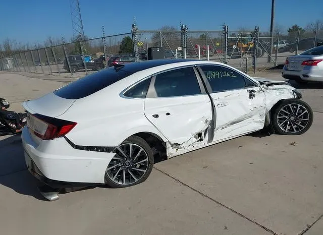 KMHL34J27PA250671 2023 2023 Hyundai Sonata- Limited 4